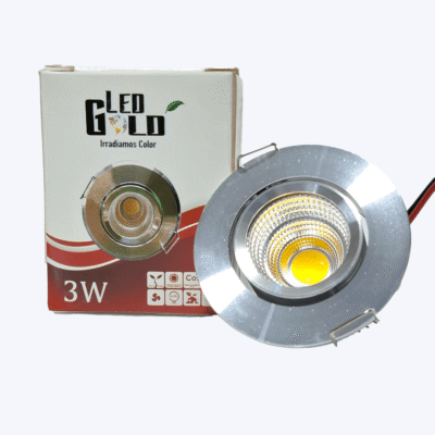 BALA NICHO 3W REDONDA SATIN LUZ BLANCA