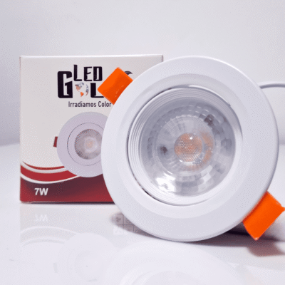BALA COMPACTA 7W REDONDA BLANCA LUZ BLANCA