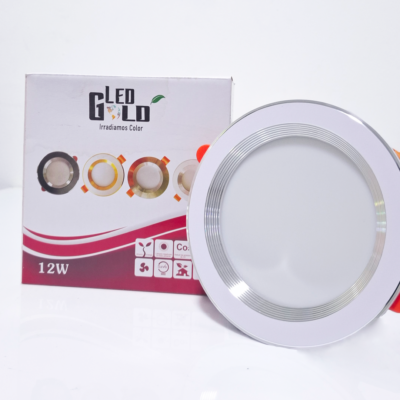 BALA DECORATIVA 12W BLANCO + SATIN INCRUSTAR LUZ CALIDA