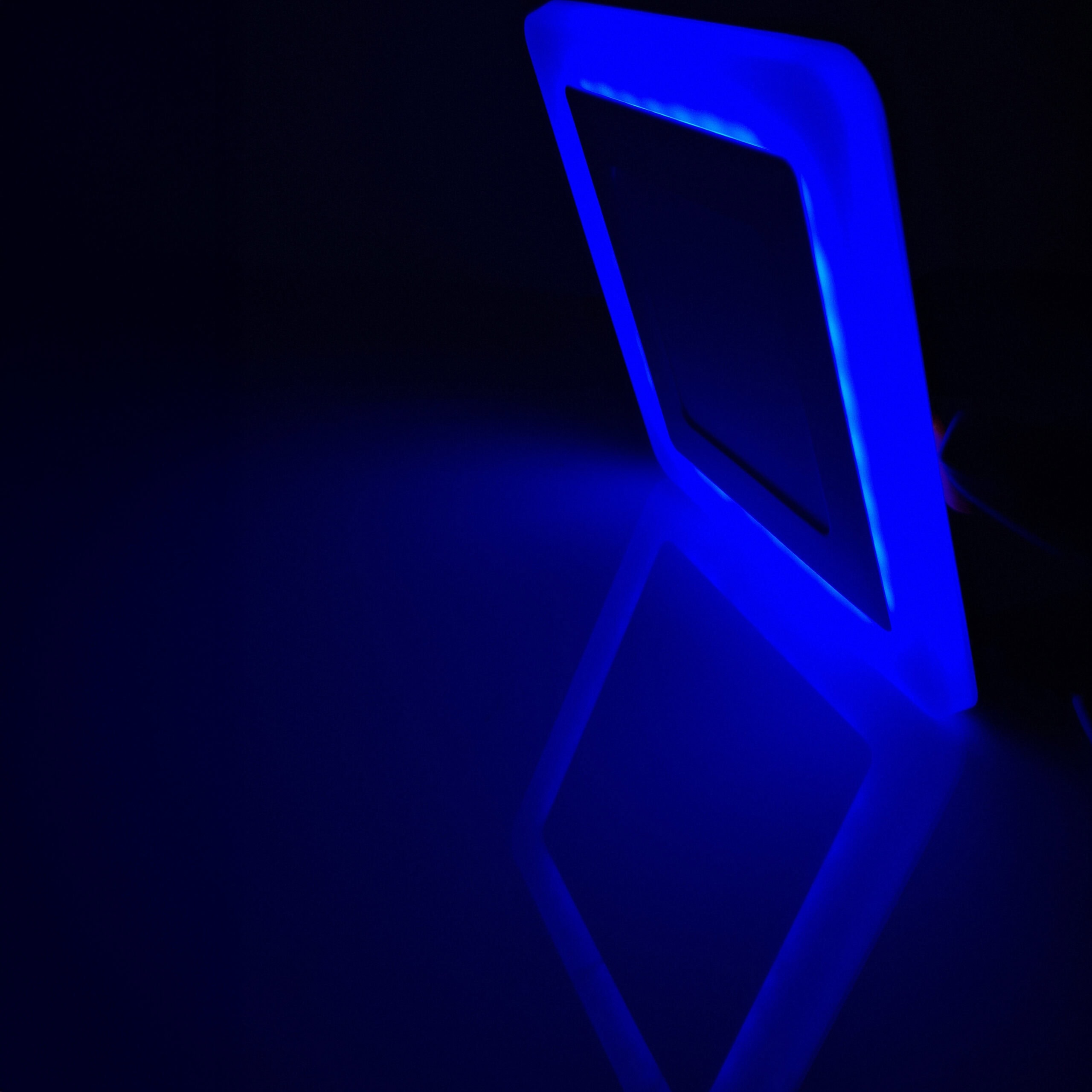 PANEL LED BICOLOR 12W+4W CUADRADO INCRUSTAR LUZ BLANCO + AZUL - Imagen 3