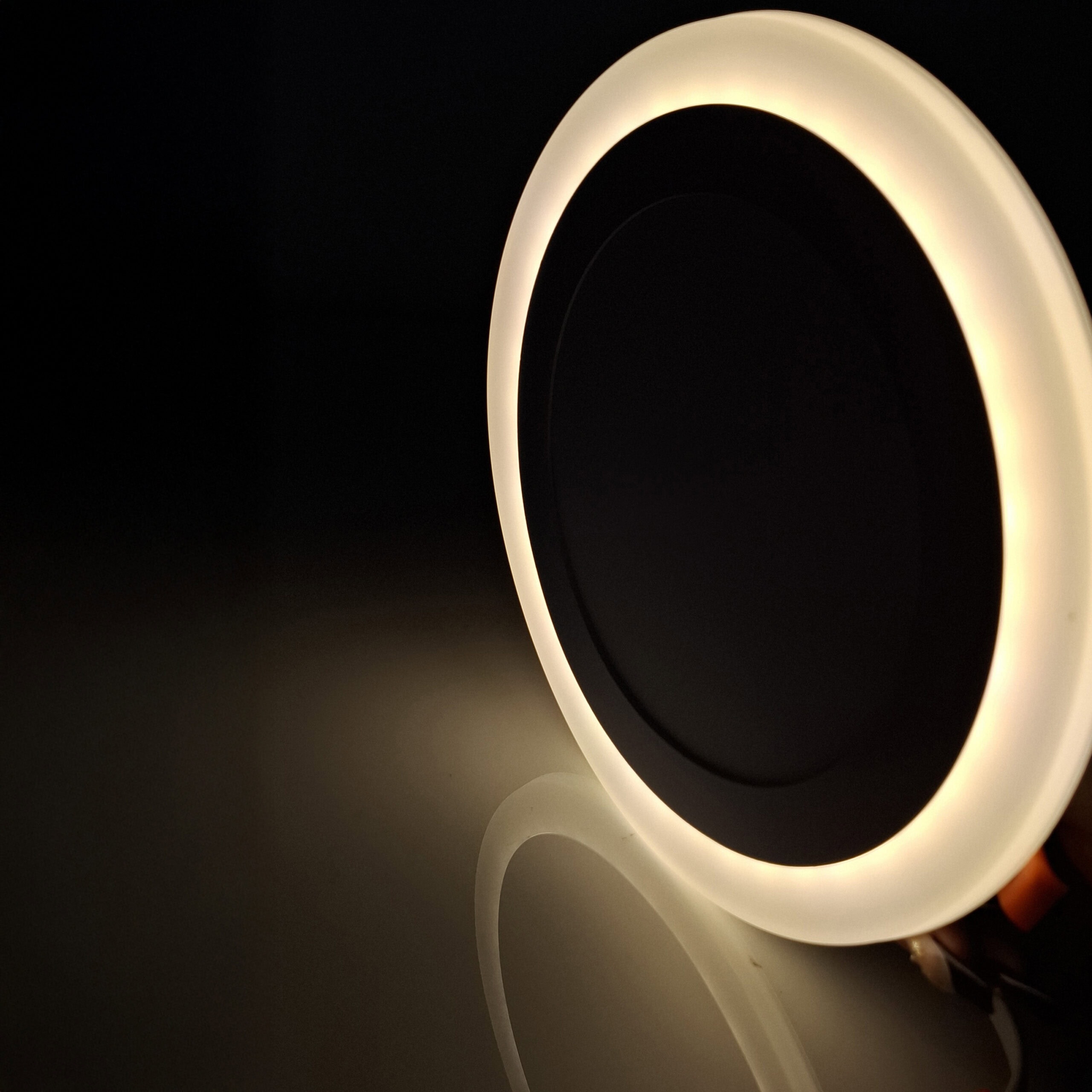 PANEL LED BICOLOR 12W+4W REDONDO INCRUSTAR LUZ BLANCO + CALIDO