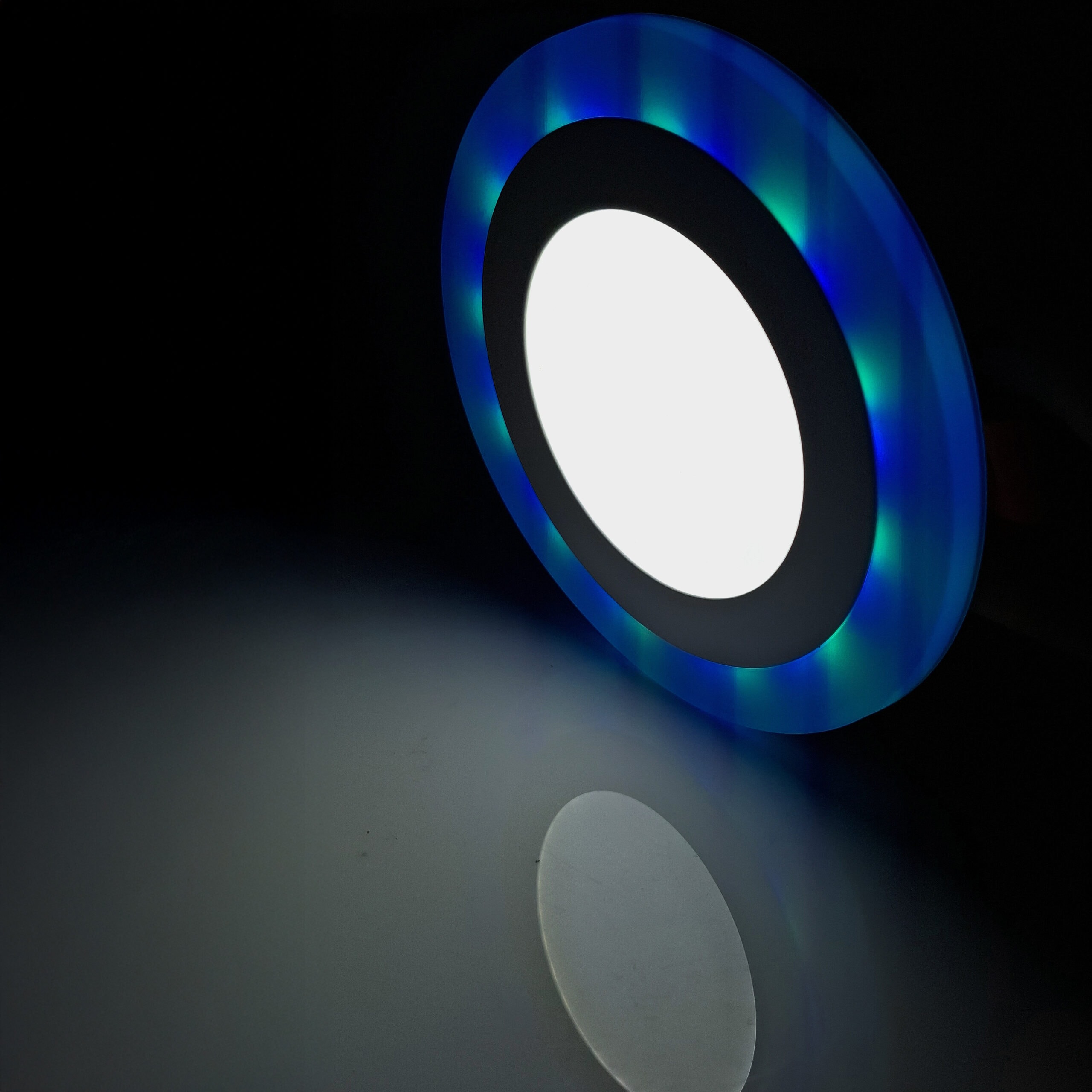 PANEL LED BICOLOR 12W+4W REDONDO INCRUSTAR LUZ BLANCO + RGB - Imagen 5