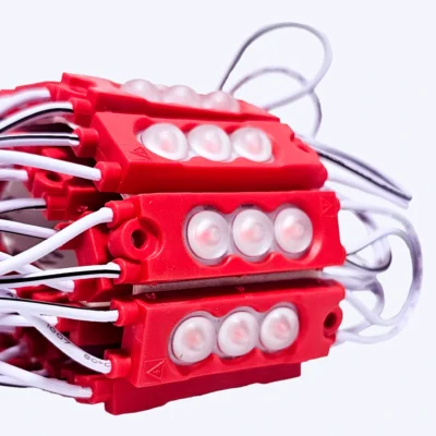 MODULO LUPA MINI 110V 2835 REF 4713 1W LUZ ROJA