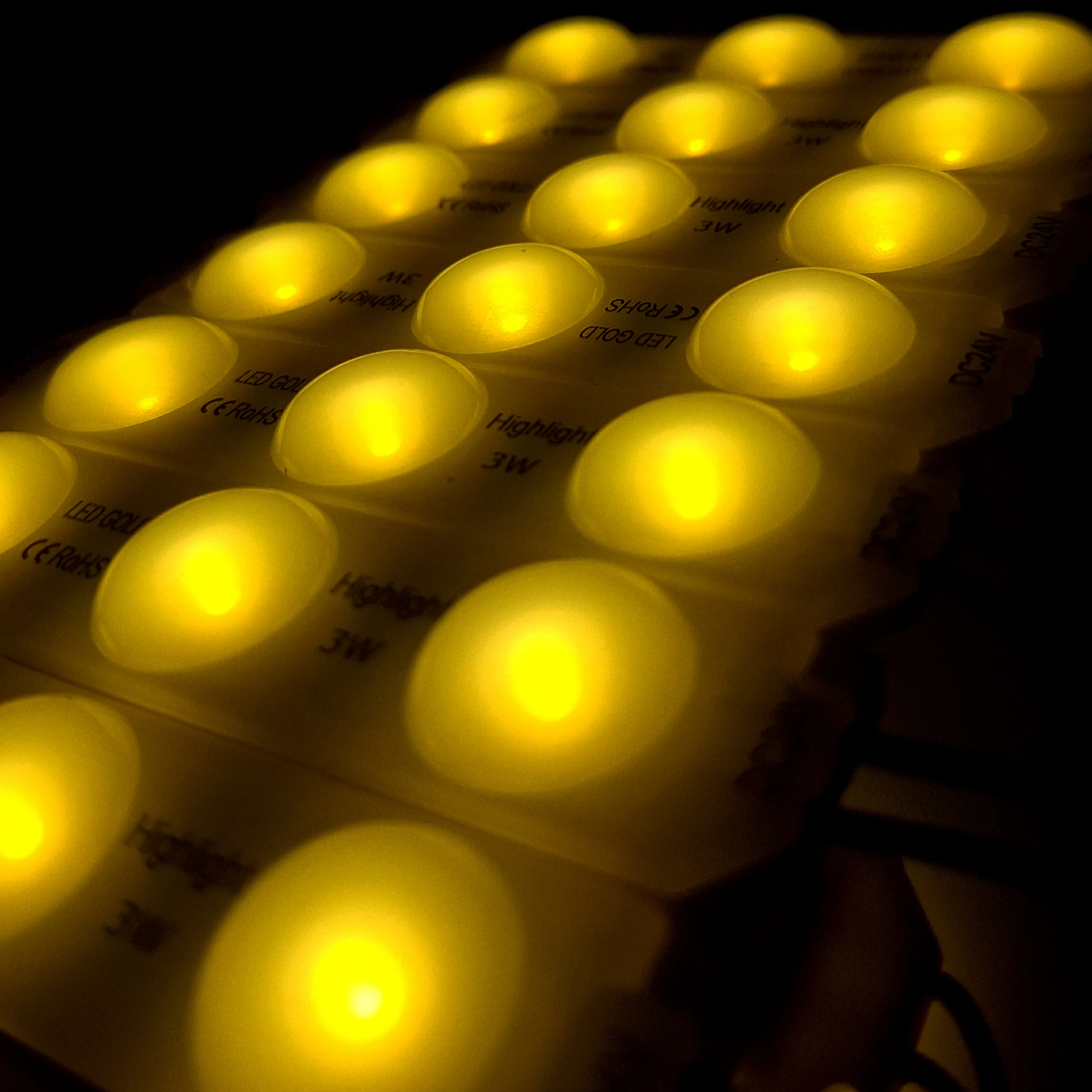 MODULO LUPA OPALIZADO 24V 2835 REF 9321 3W LUZ CALIDA