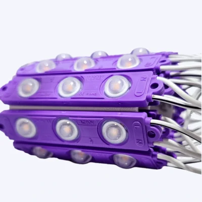 MODULO LUPA PEQUEÑO 110V 2835 REF 7616 1.1W LUZ PURPURA