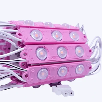 MODULO LUPA PEQUEÑO 110V 2835 REF 7616 1.1W LUZ ROSADA