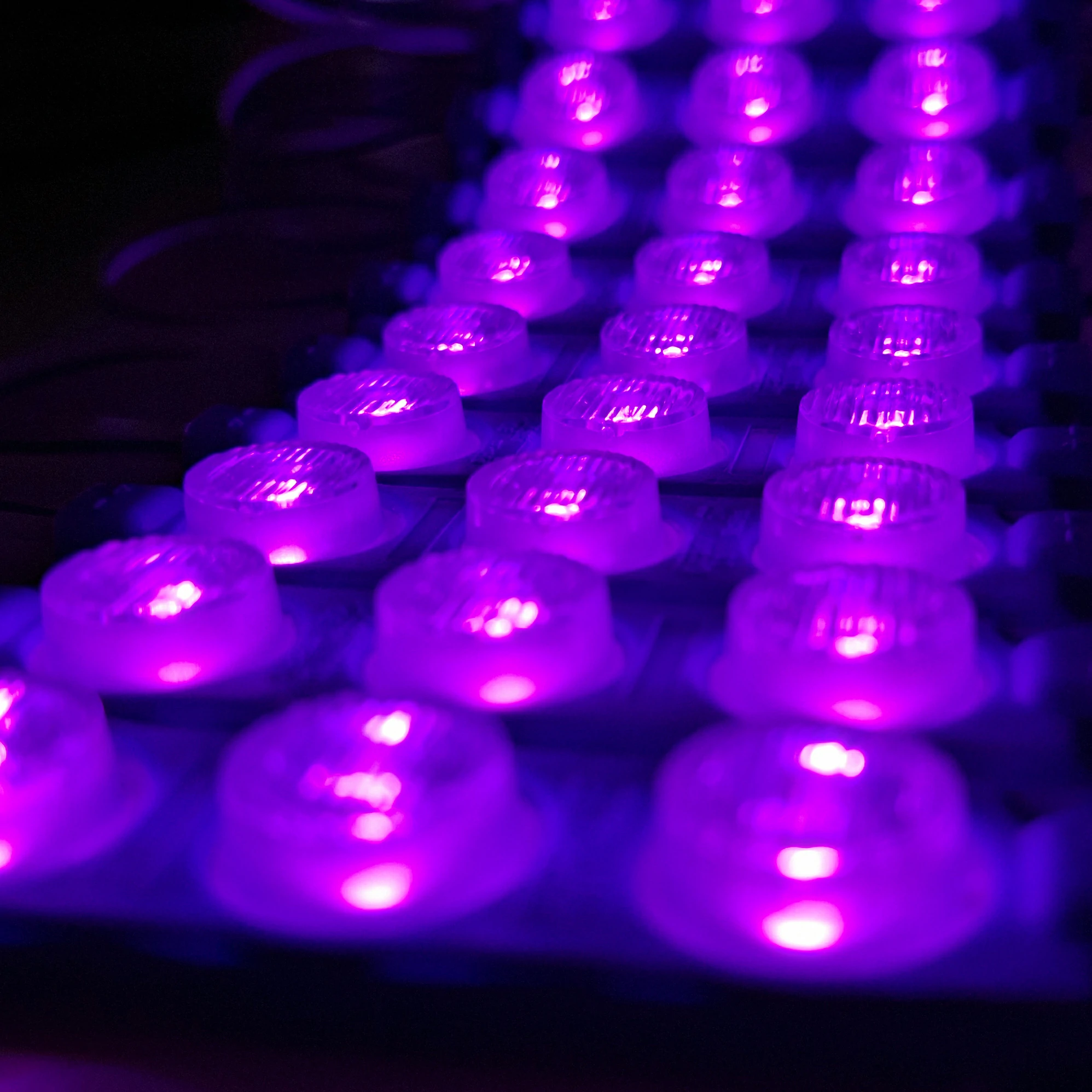 MODULO LUPA RELIEVE 24V 3030 REF 7313 3W LUZ PURPURA - Imagen 4