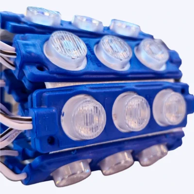 MODULO LUPA RELIEVE 24V 3030 REF 7520 3W LUZ AZUL