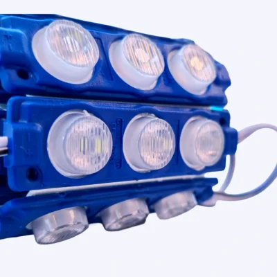 MODULO LUPA RELIEVE 24V 3030 REF 7520 3W LUZ AZUL HIELO