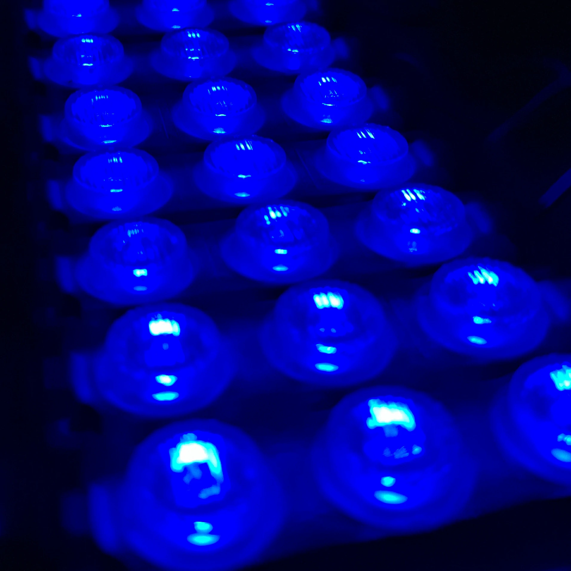 MODULO LUPA RELIEVE 24V 3030 REF 7520 3W LUZ AZUL