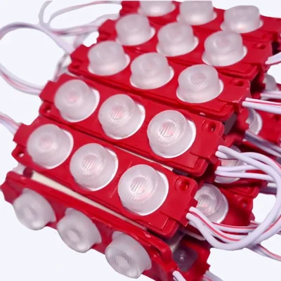 MODULO LUPA RELIEVE 24V 3030 REF 7520 3W LUZ ROJA