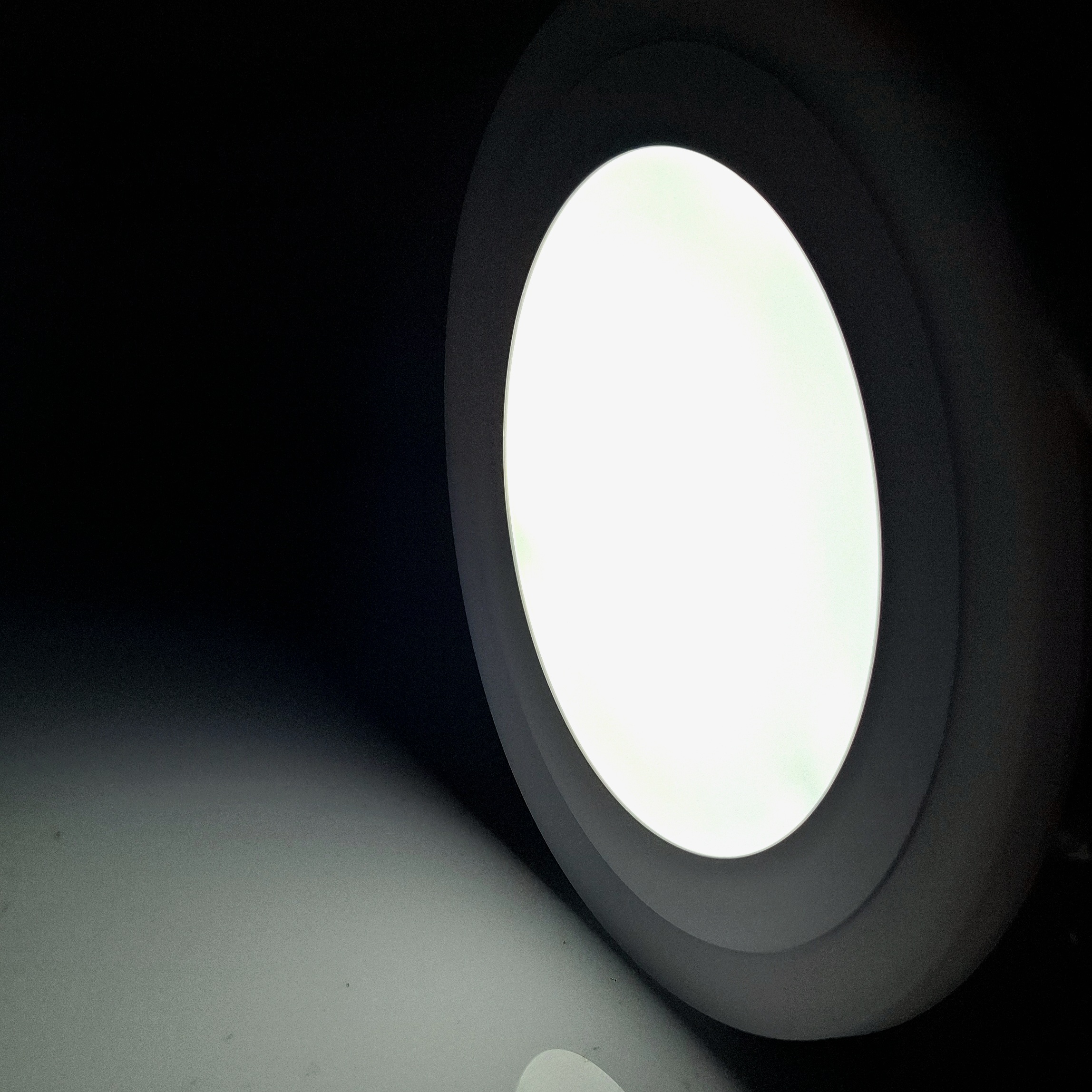 PANEL LED BICOLOR 18W+6W REDONDO INCRUSTAR LUZ BLANCO + CALIDO - Imagen 4
