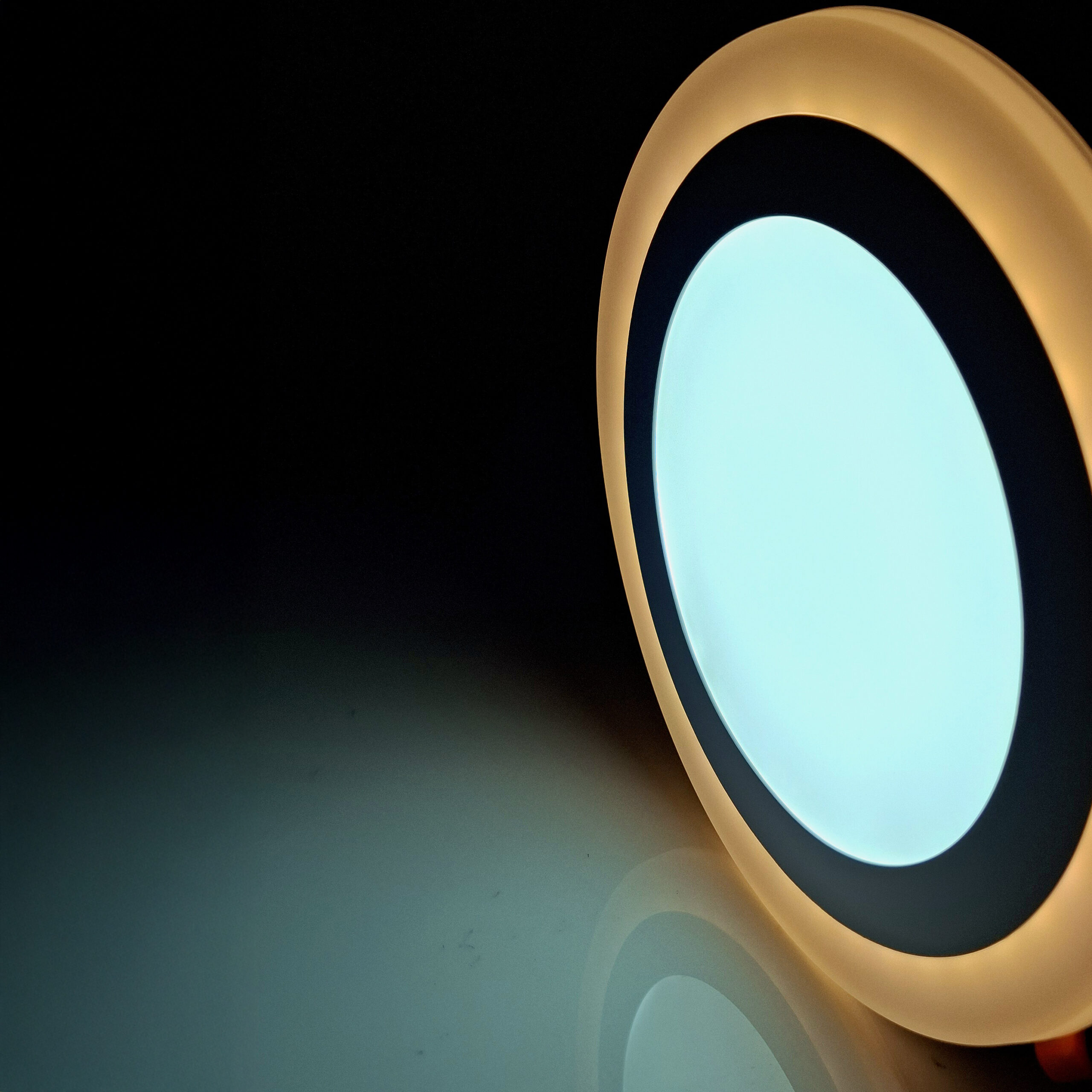 PANEL LED BICOLOR 18W+6W REDONDO INCRUSTAR LUZ BLANCO + CALIDO - Imagen 5