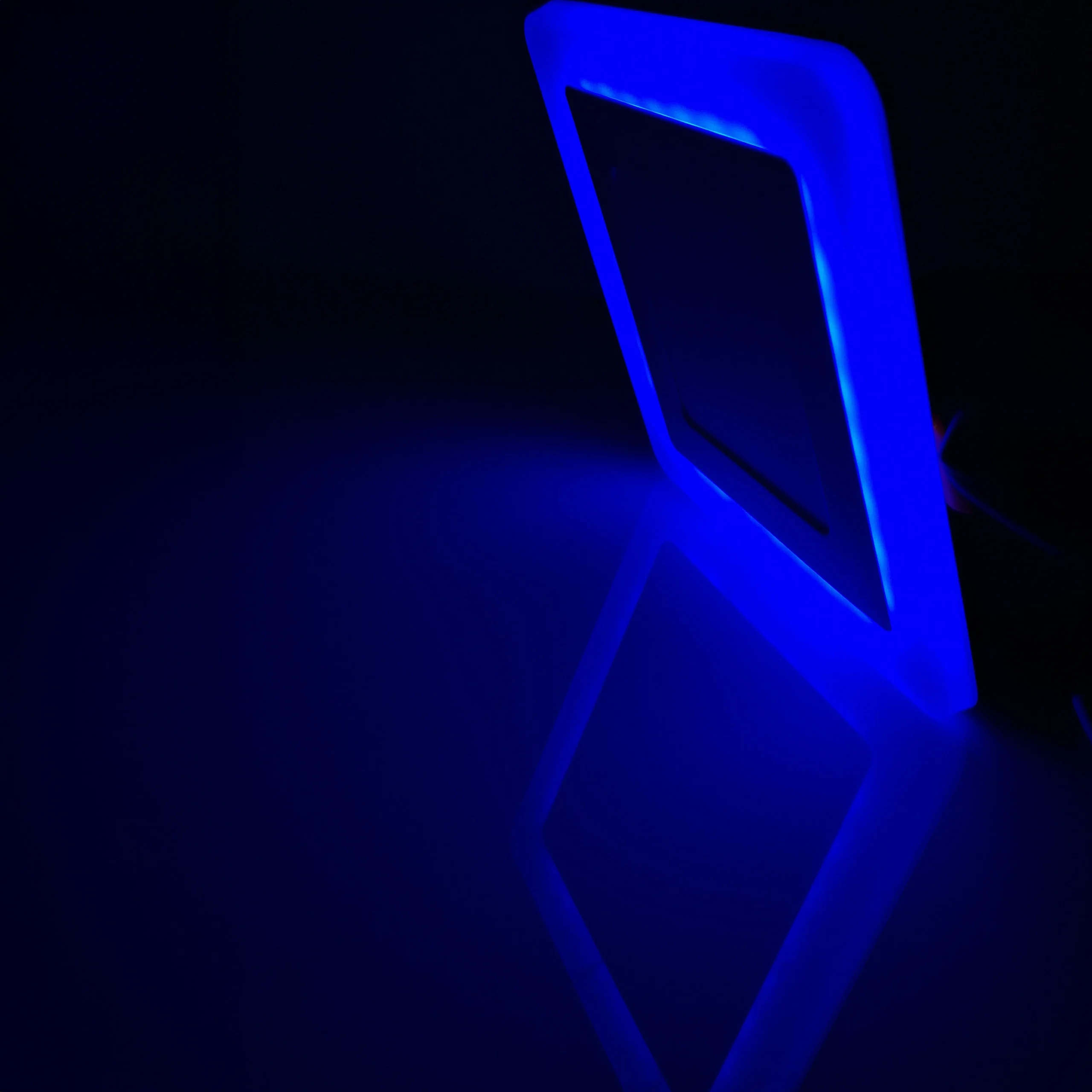 PANEL LED BICOLOR 6W+3W CUADRADO INCRUSTAR LUZ BLANCO + AZUL - Imagen 5