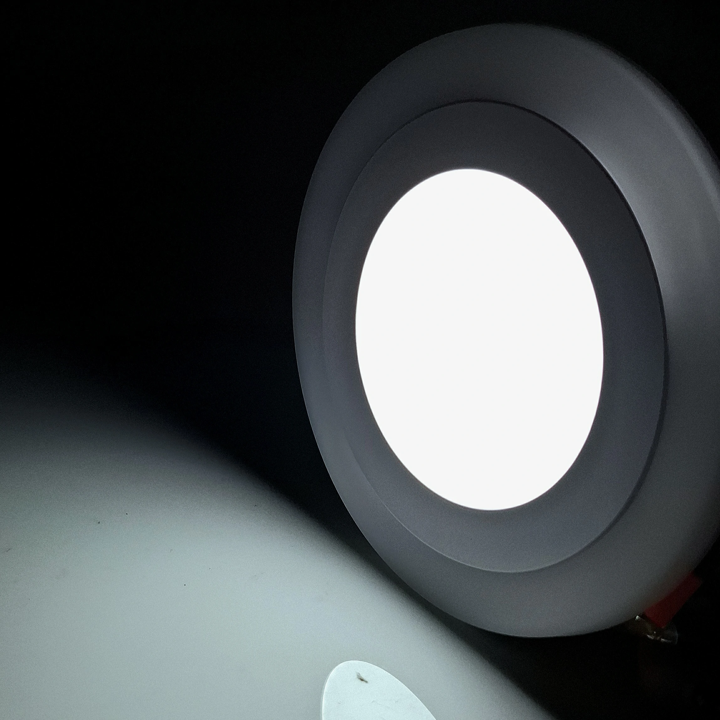 PANEL LED BICOLOR 6W+3W REDONDO INCRUSTAR LUZ BLANCO + CALIDO - Imagen 3