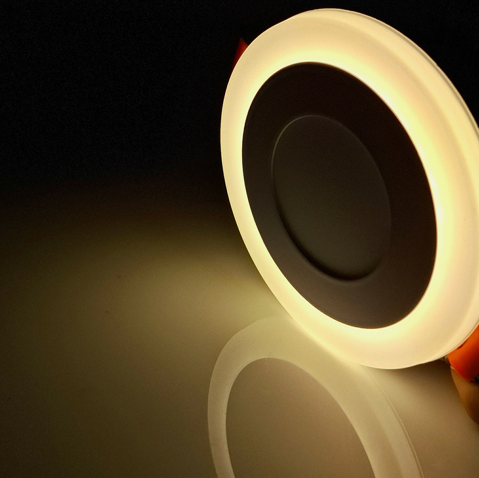 PANEL LED BICOLOR 6W+3W REDONDO INCRUSTAR LUZ BLANCO + CALIDO - Imagen 4