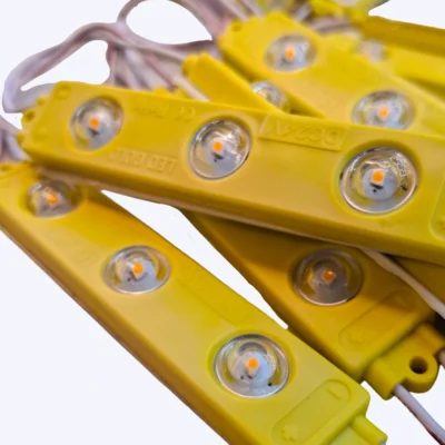 MODULO ALTA POTENCIA 24V 3030 REF 11022 3.6W LUZ AMARILLA