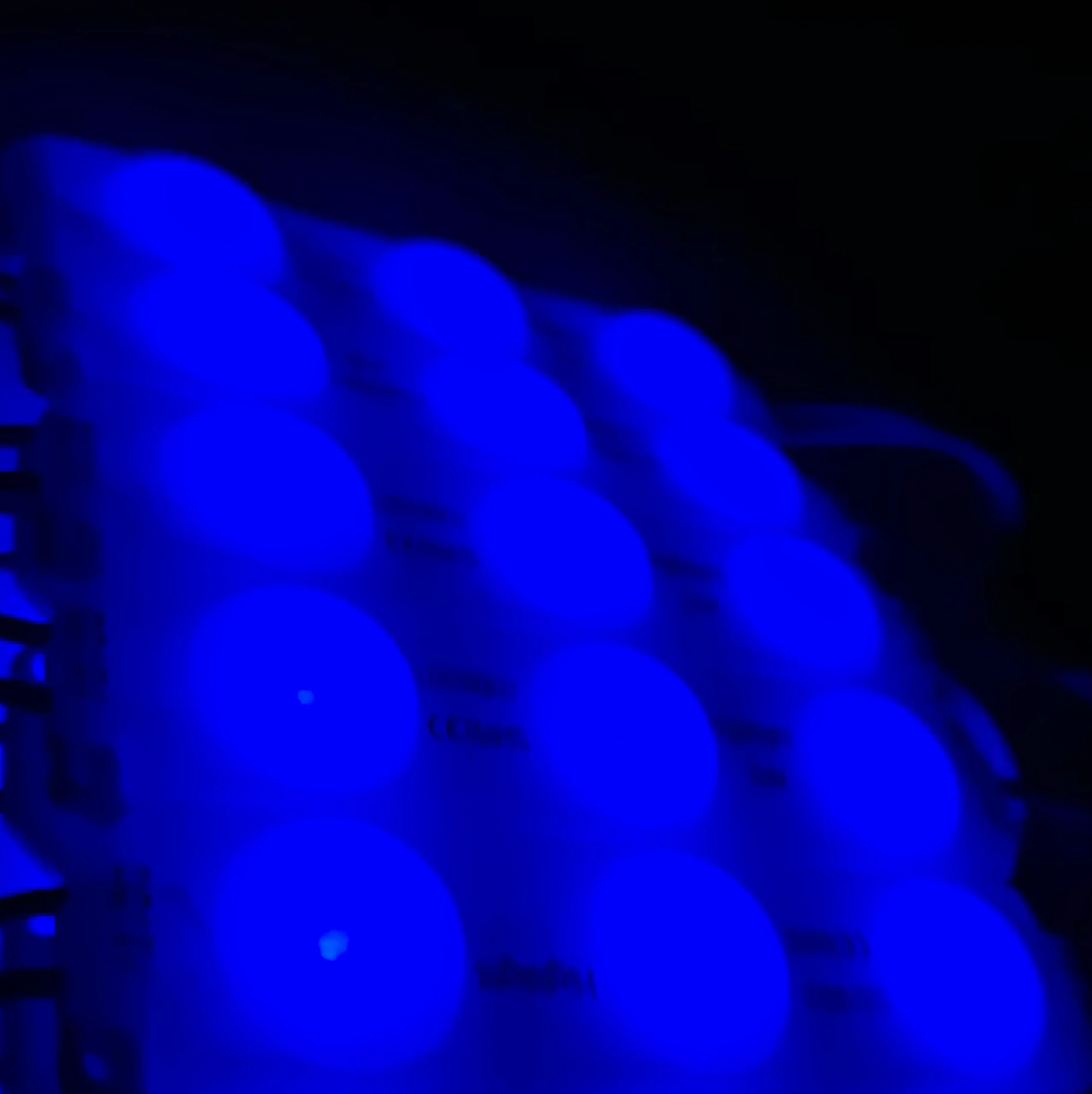 MODULO LUPA OPALIZADO 110V 2835 REF 7313 2W LUZ AZUL - Imagen 4