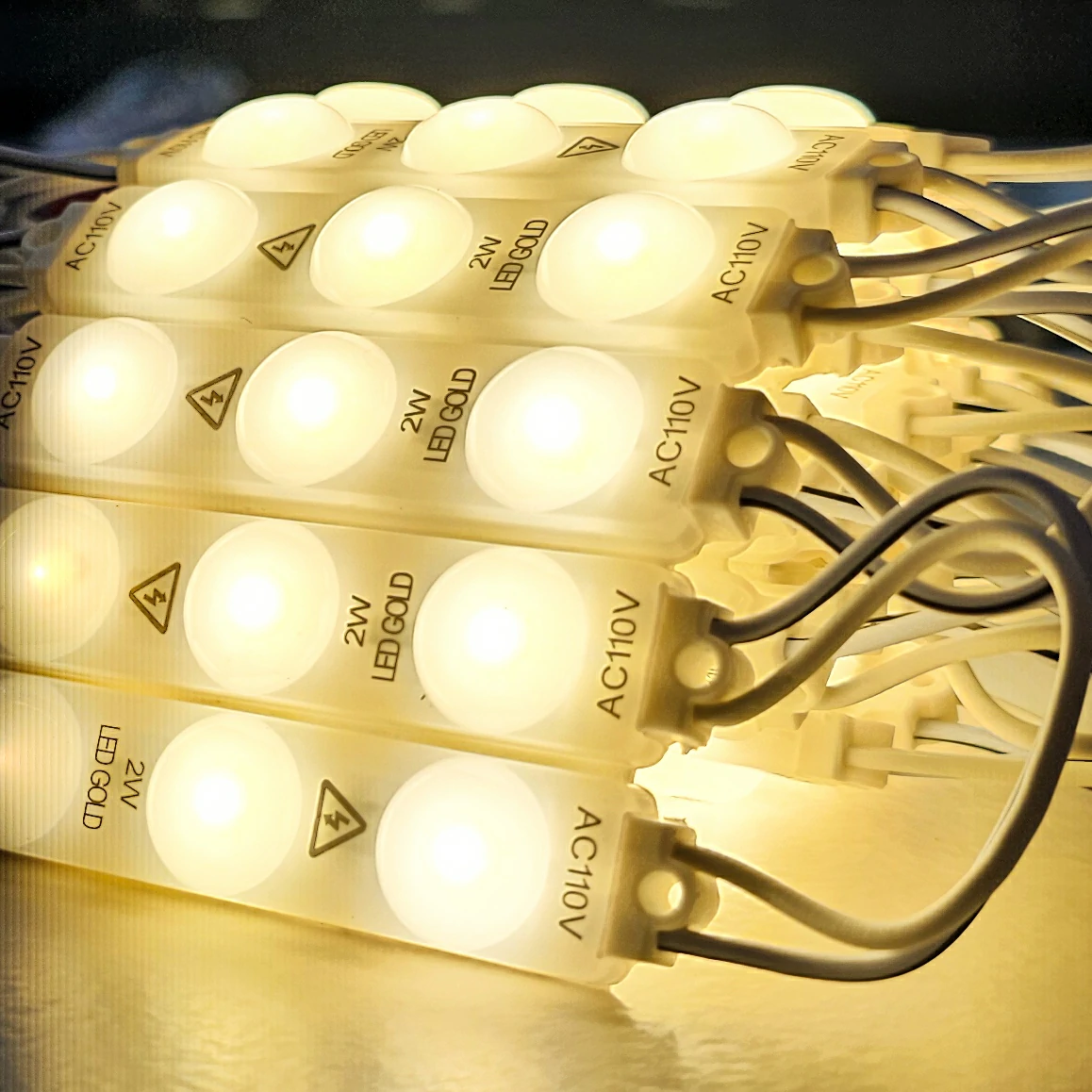 MODULO LUPA OPALIZADO 110V 2835 REF 7313 2W LUZ CALIDA