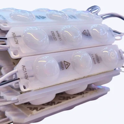 MODULO LUPA OPALIZADO 110V 2835 REF 9321 3W LUZ RGB