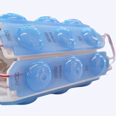 MODULO LUPA OPALIZADO 24V 2835 REF 9321 3W LUZ AZUL