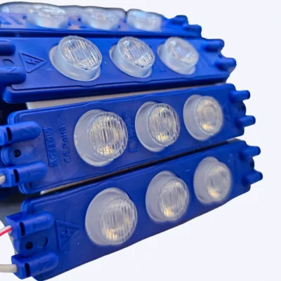 MODULO LUPA RELIEVE 110V 2835 REF 9620 3W LUZ AZUL