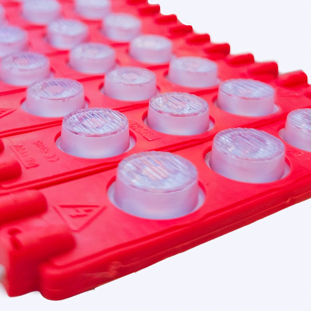 MODULO LUPA RELIEVE 110V 2835 REF 9620 3W LUZ ROJA