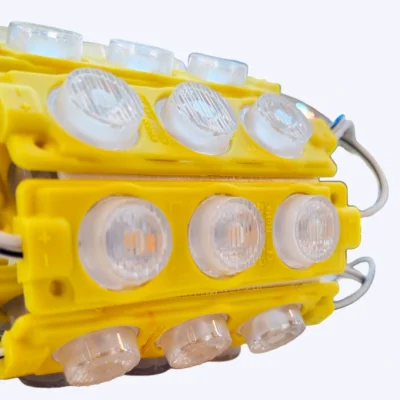 MODULO LUPA RELIEVE 24V 3030 REF 7520 3W LUZ AMARILLA