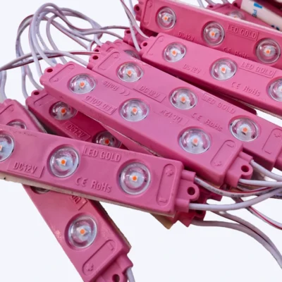 MODULO ALTA POTENCIA 12V 3030 REF 11022 3.6W LUZ ROSADA