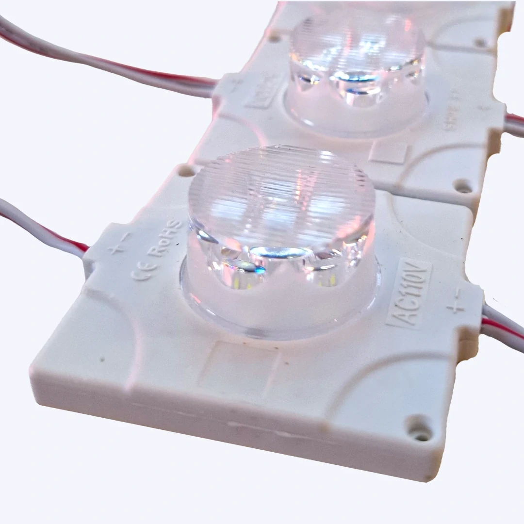 MODULO CUADRADO LUPA GRANDE 110V 2835 REF 4542 2W LUZ BLANCA