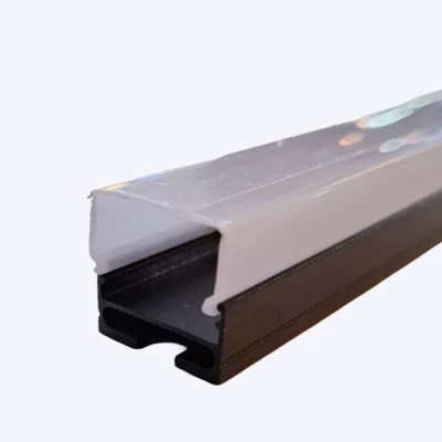 PERFIL ALUMINIO CUADRADO SP REF 2020 NEGRO