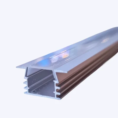 PERFIL ALUMINIO PLANO DOBLE FONDO 1 M REF XT217