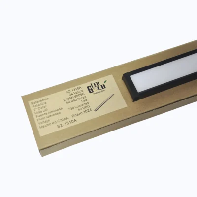 LUZ LINEAL 24W RM NEGRO TRICOLOR