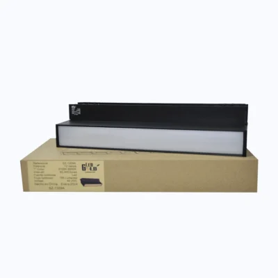 LUZ PLEGABLE LINEAL 12W RM NEGRO TRICOLOR