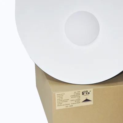 LUZ SOMBRERO CHINO BANDA ELECTRICA 12W NEGRO TRICOLOR