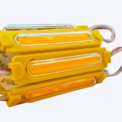 MODULO COB GRANDE TRANSPARENTE 12V REF 8620 2.4W LUZ AMARILLA