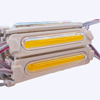 MODULO COB GRANDE TRANSPARENTE 12V REF 8620 2.4W LUZ CALIDA