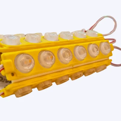 MODULO RELIEVE 6 LUPAS 12V 3030 REF 13620 3W LUZ AMARILLA