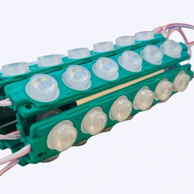 MODULO RELIEVE 6 LUPAS 12V 3030 REF 13620 3W LUZ VERDE