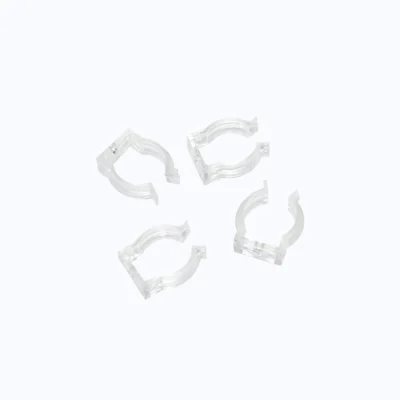 ACCESORIO GRAPA PERFIL REDONDO SILICONADO AL20