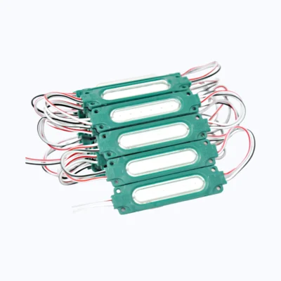 MODULO COB PEQUEÑO OPALIZADO 12V REF 6919 2W LUZ VERDE