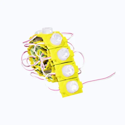 MODULO CUADRADO LUPA GRANDE 12V 3030 REF 4832 1.5W LUZ AMARILLA