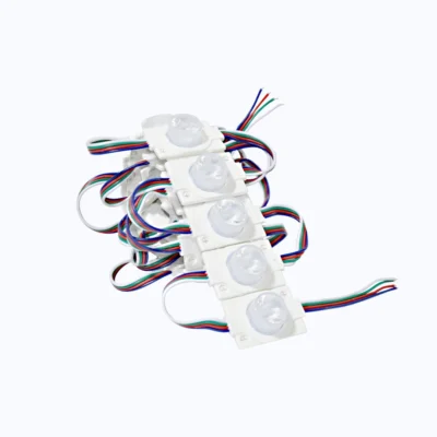 MODULO CUADRADO LUPA GRANDE 12V 3030 REF 4832 1.5W LUZ RGB