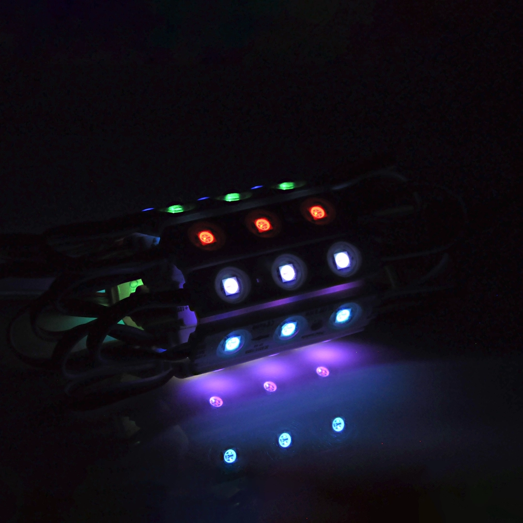 MODULO INTELIGENTE INYECTADO 12V 5050 REF 6515 0.96W LUZ FRGB