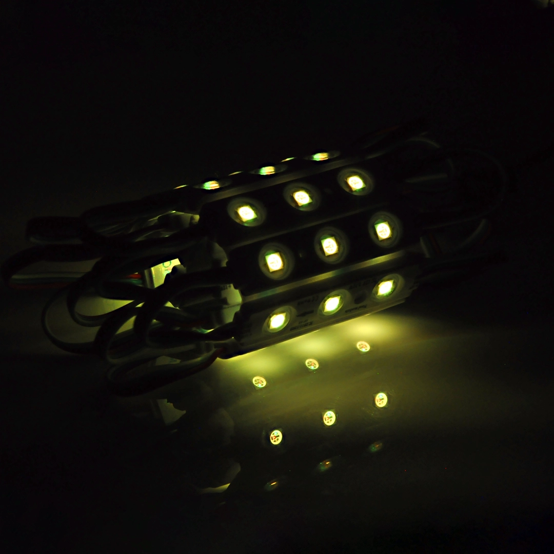 MODULO INTELIGENTE INYECTADO 12V 5050 REF 6515 0.96W LUZ FRGB