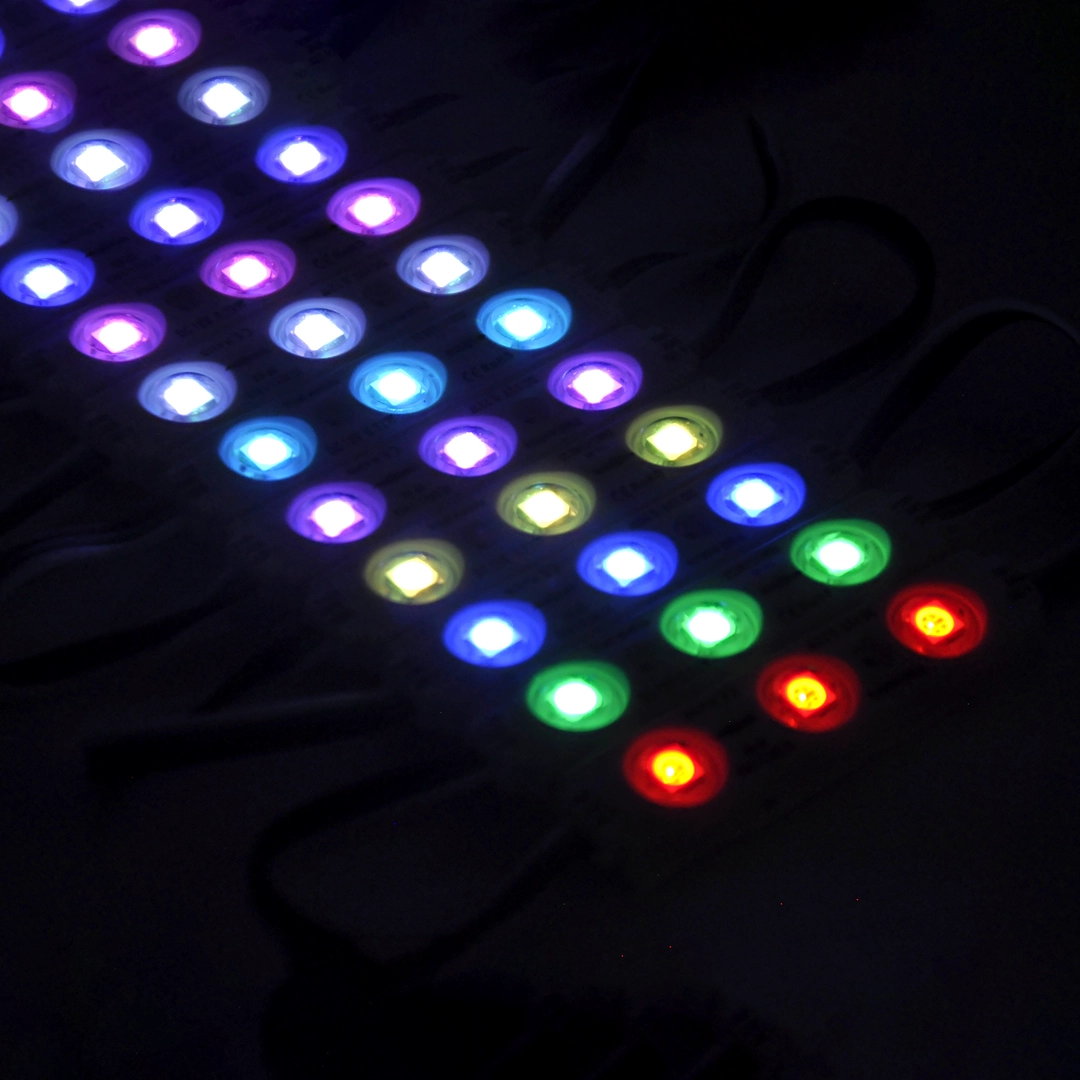 MODULO INTELIGENTE INYECTADO 12V 5050 REF 6515 0.96W LUZ FRGB