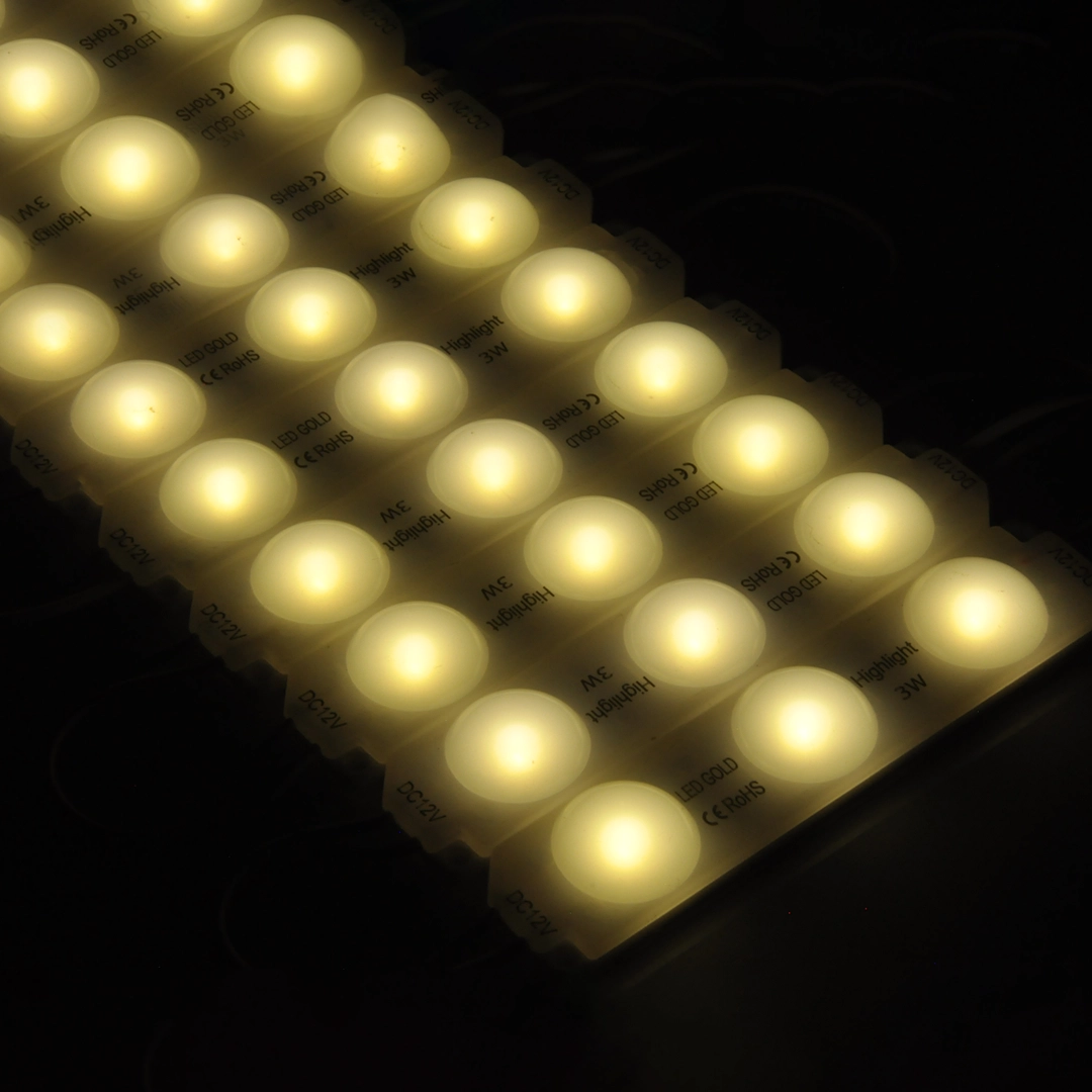 MODULO LUPA OPALIZADO 12V 2835 REF 9321 3W LUZ CALIDA - Imagen 4