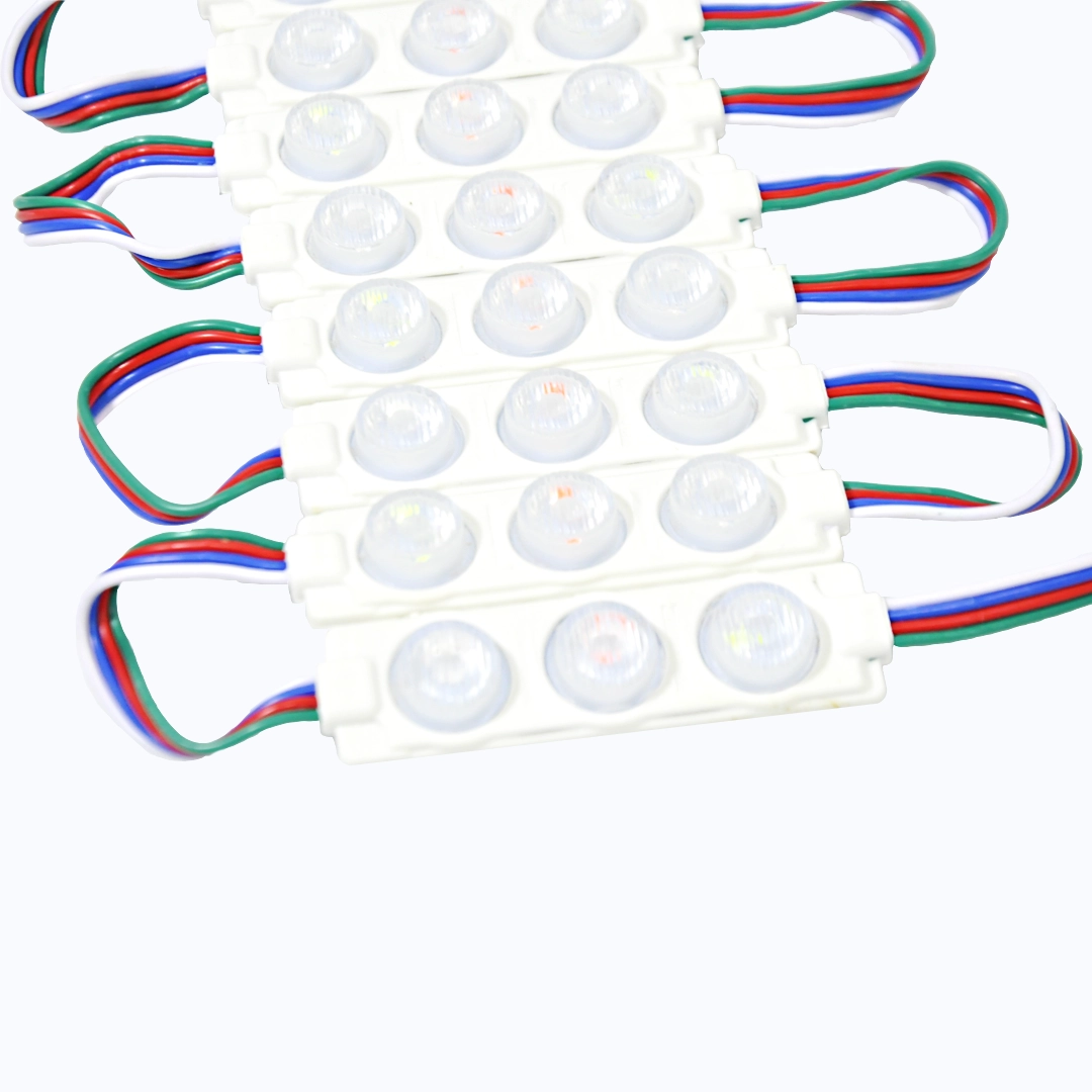MODULO LUPA RELIEVE 12V 3030 REF 7520 3W LUZ RGB