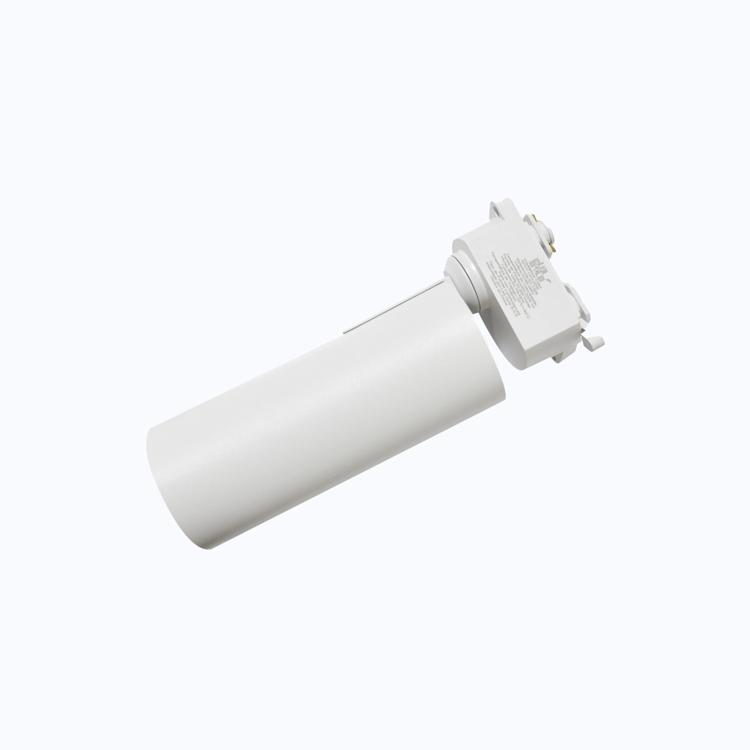 SPOT DE RIEL 30W CHASIS BLANCO LUZ BLANCA
