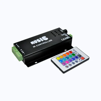 CONTROL RGB AUDIORITMICO GRANDE 5050 12V 24V